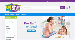 Desktop Screenshot of funstuff.com.au