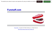 Tablet Screenshot of funstuff.com